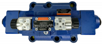 4WEH32M6X/6EG24N9EK4/B10 - Гидрораспределитель с электроуправлением Ду32 схема M (24), напряжение G24, каналы управления E = X - внутр. и Y - внеш.