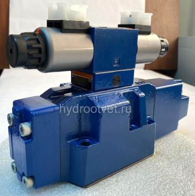 4WRZ16W8-150-7X/6EG24N9ETK4/D3V - Пропорциональный распределитель Ду16 без усилителя, номинальный расход 150 л/мин, схема W8, каналы управления ET - X и Y - внутренние