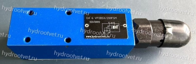 DA6VP2B5X/50FSM - Разгрузочный предохранительный клапан Ду6 с давлением настройки до 50 бар, подключение насоса в канал P